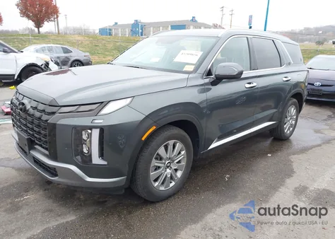 2023 Hyundai Palisade Sel из США, поврежденный, VIN KM8R2DGE2PU636976